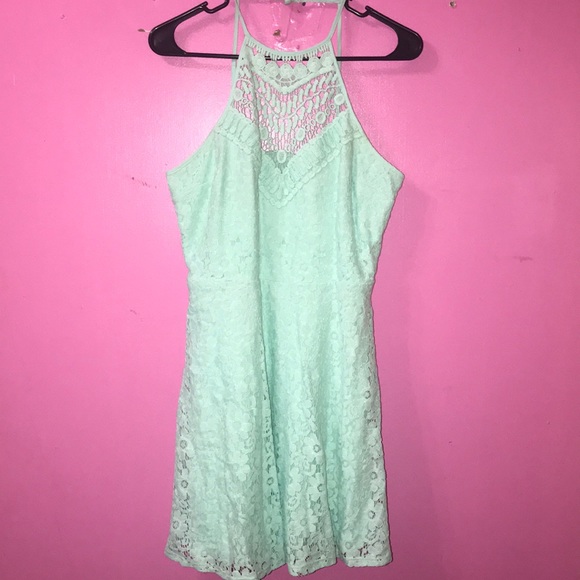 B Darlin Dresses & Skirts - Pretty Green Blue Short Dress size 15/16